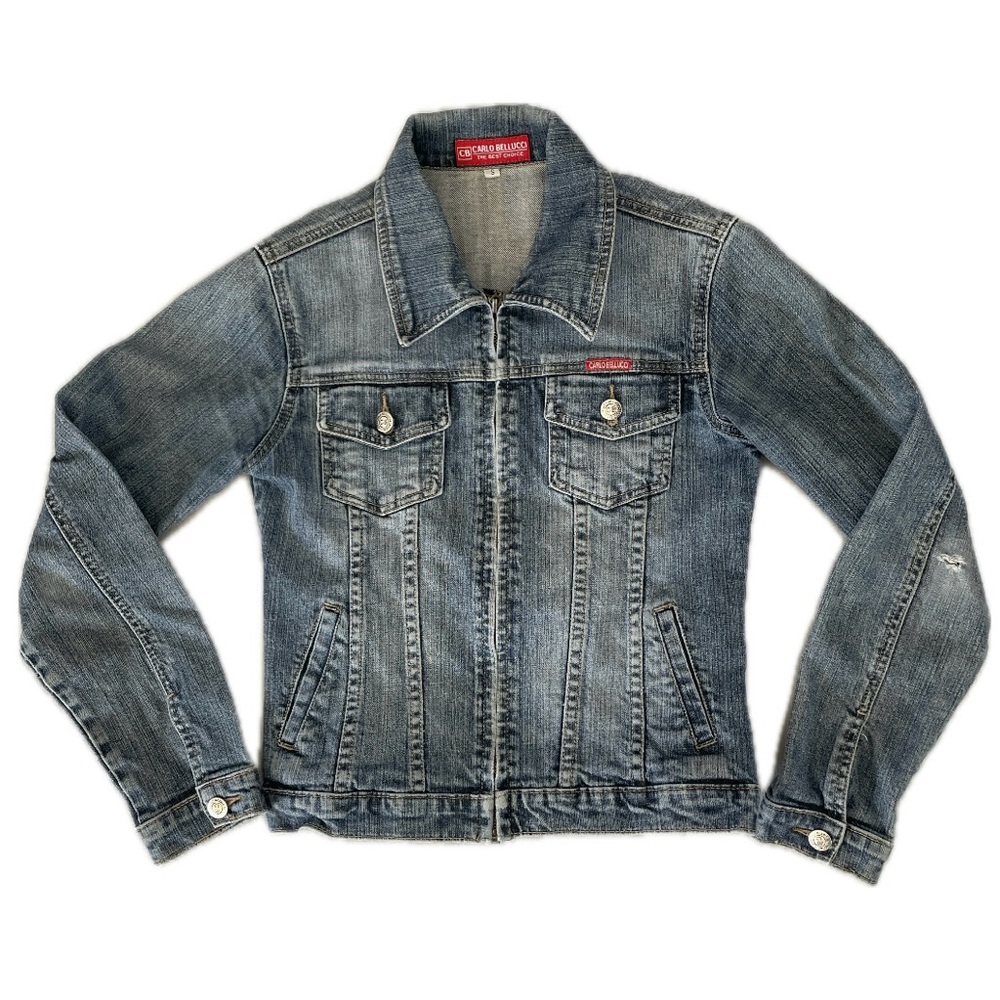 ✰ Carlo Bellucci Fitted Denim Jacket ✰